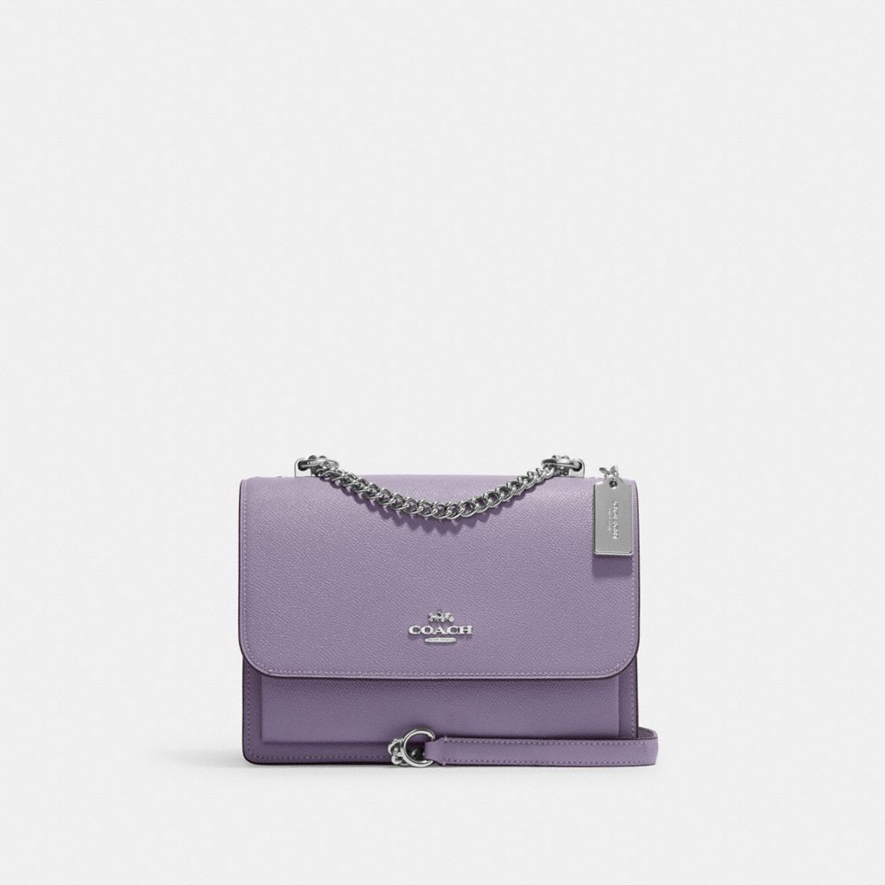 COACH CJ627 Klare Crossbody SILVER/LIGHT VIOLET