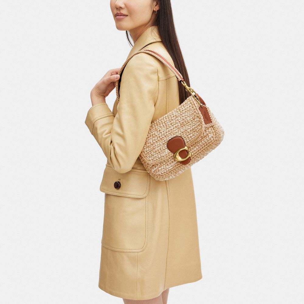 TABBY 鉤針編織柔軟單肩手袋