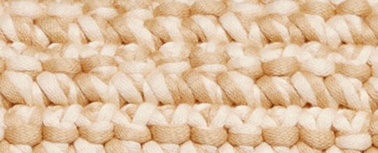 TABBY 鉤針編織柔軟單肩手袋