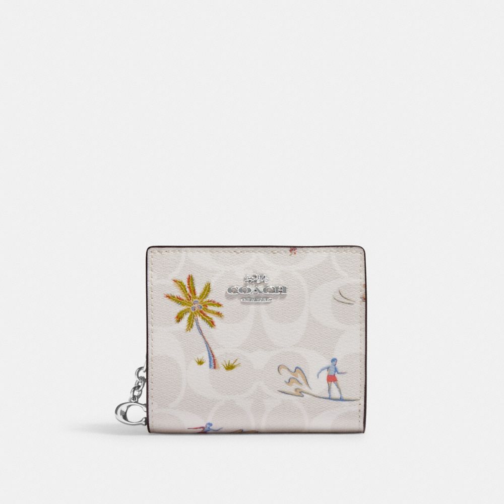 Coach CK385 Nolita 15 In Signature Canvas With Hula Print IN Glacier White  Multi 