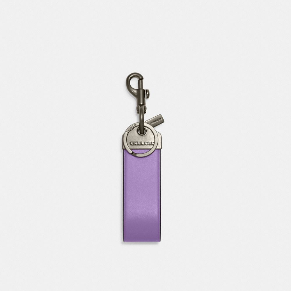 COACH CJ752 Loop Key Fob QB/IRIS