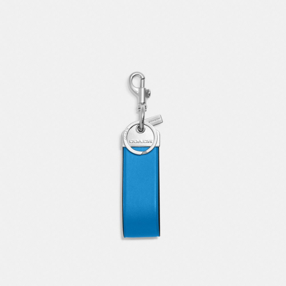 Loop Key Fob - CJ752 - Silver/Racer Blue