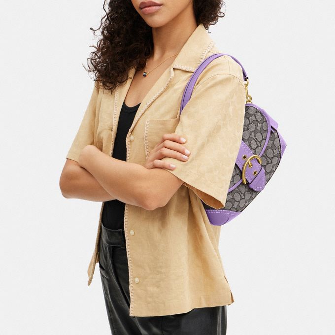 COACH Official Site Official page SOHO BAG IN SIGNATURE JACQUARD