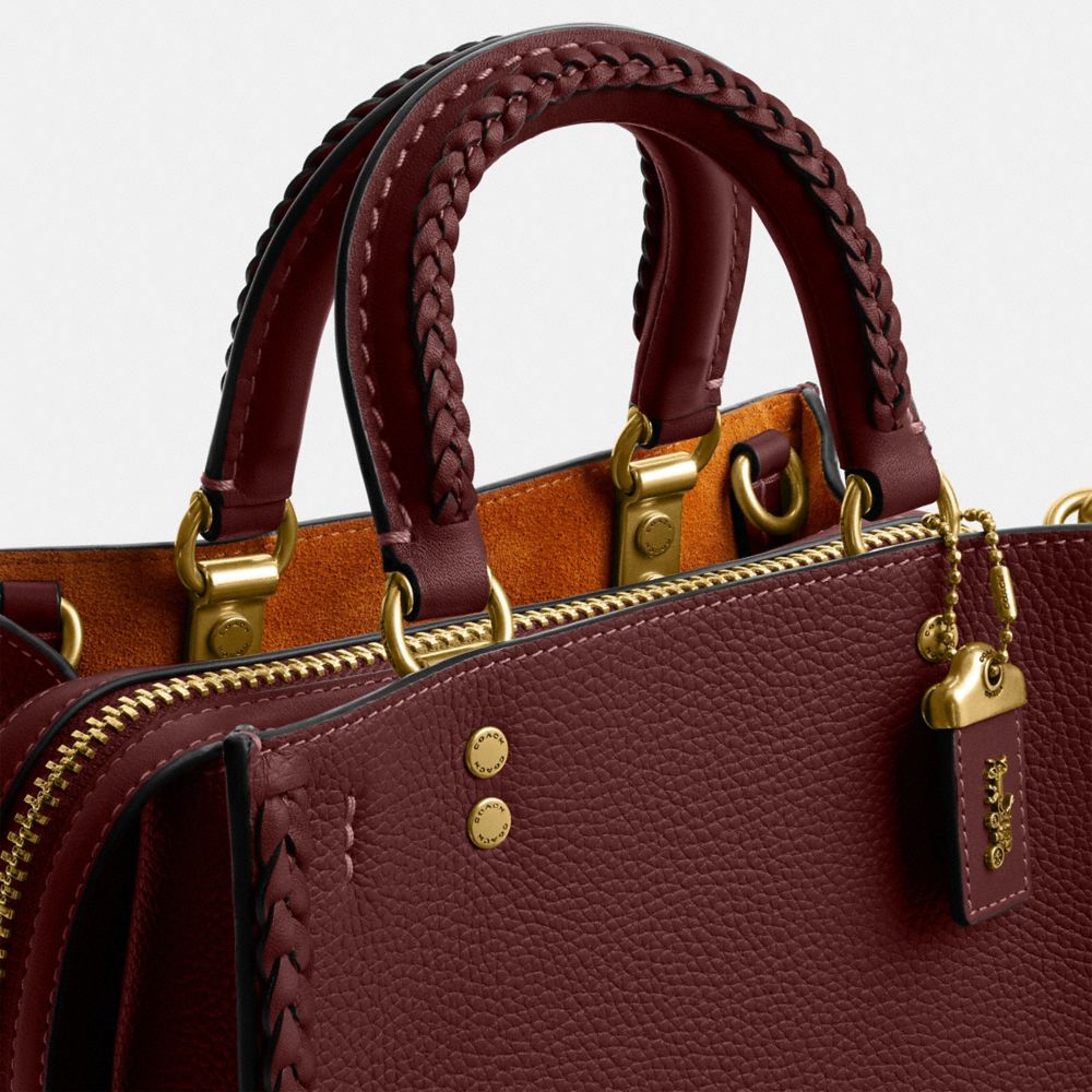 Coach best sale rogue oxblood