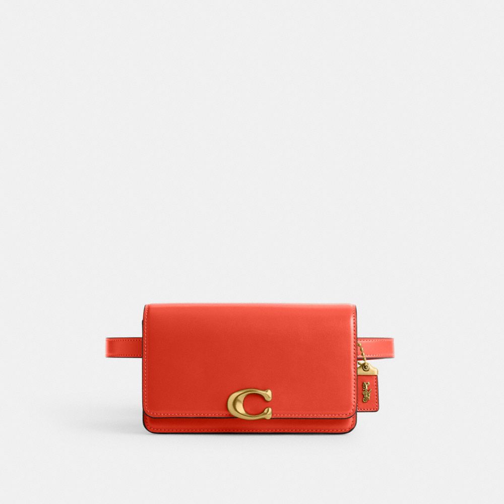 COACH CJ826 Bandit Belt Bag Brass/Sun-Orange
