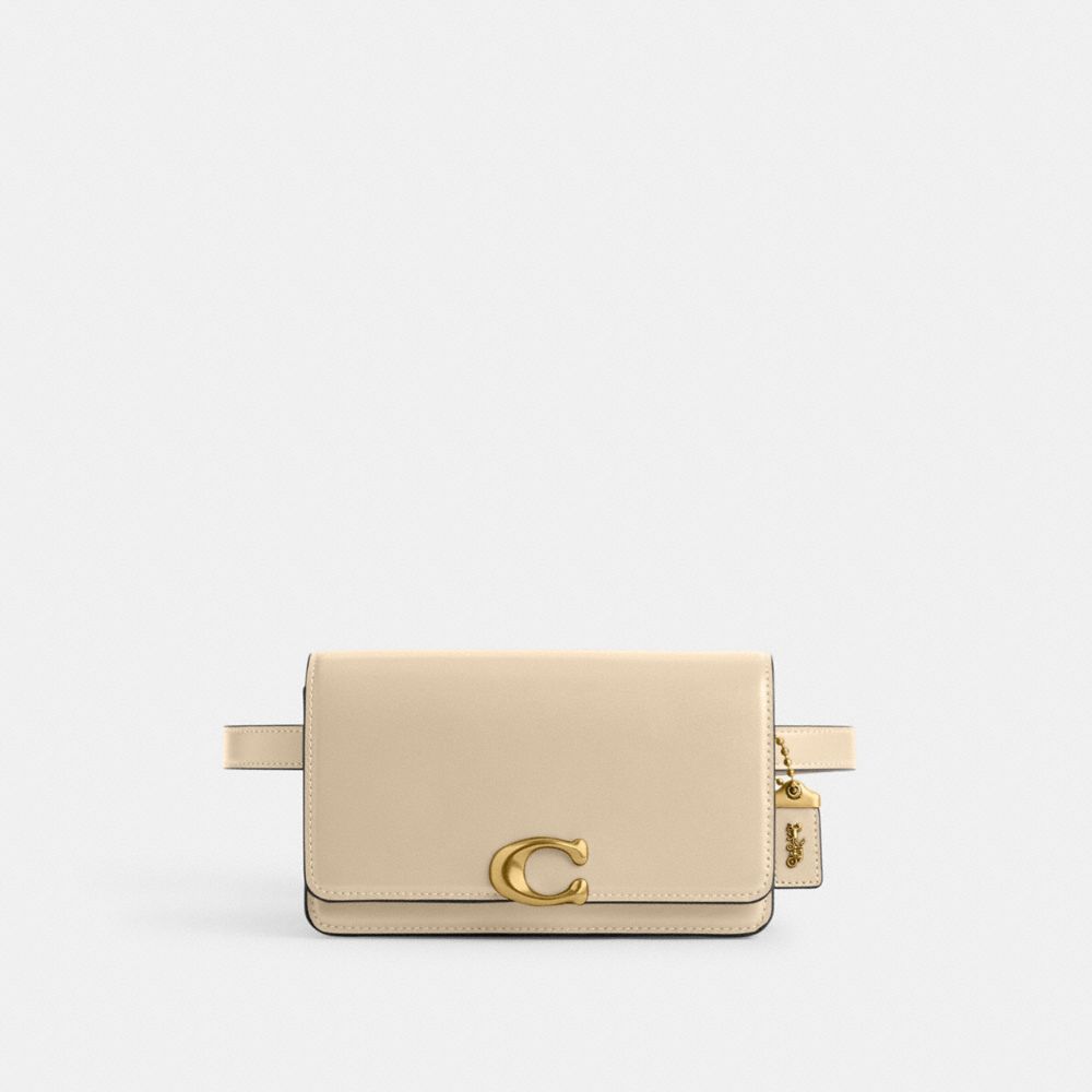 COACH CJ826 Bandit Belt Bag BRASS/IVORY