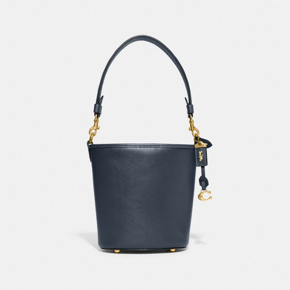 Dakota Bucket Bag 16 - CJ827 - Brass/Denim