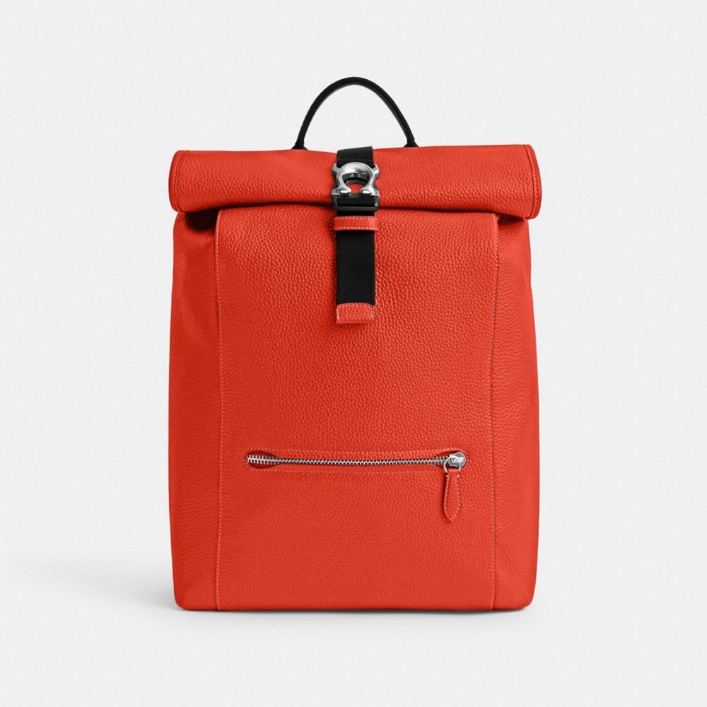 Beck Roll Top Backpack - CJ834 - Sun Orange