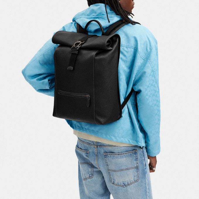 COACH Official Site Official page | BECK ROLL TOP BACKPACK