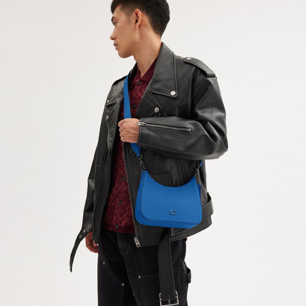 HOBO 經典 SIGNATURE 帆布襯裡斜背手袋