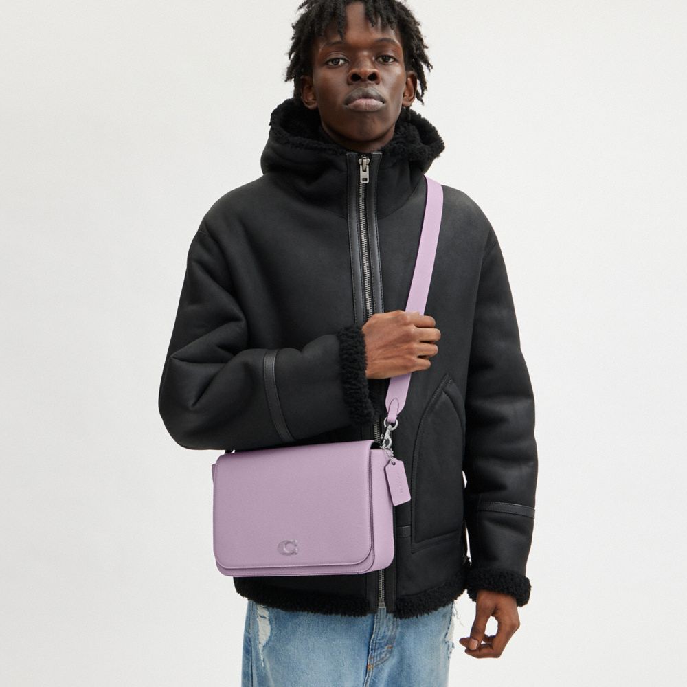 MESSENGER 經典 SIGNATURE 帆布襯裡手袋