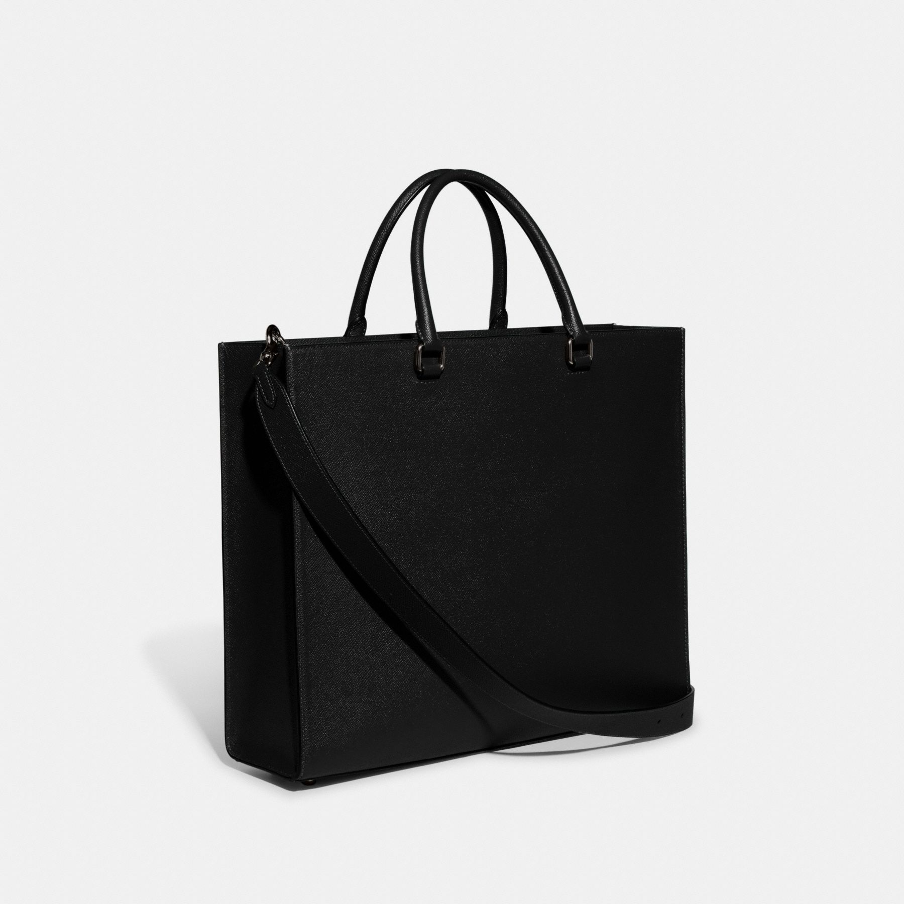 TOTE 40 經典SIGNATURE 帆布襯裡托特手袋| COACH 官方網站