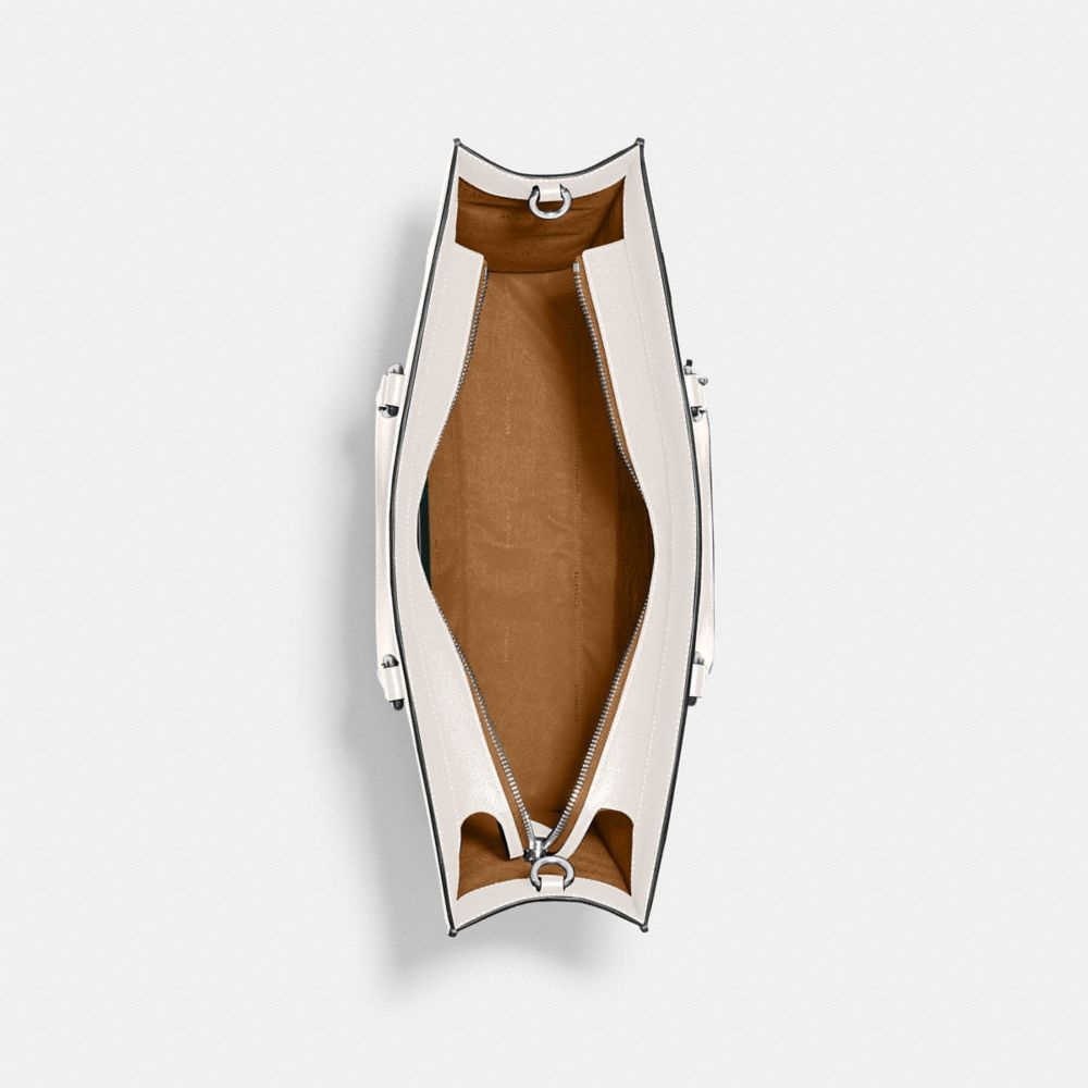 TOTE 40 經典 SIGNATURE 帆布襯裡托特手袋