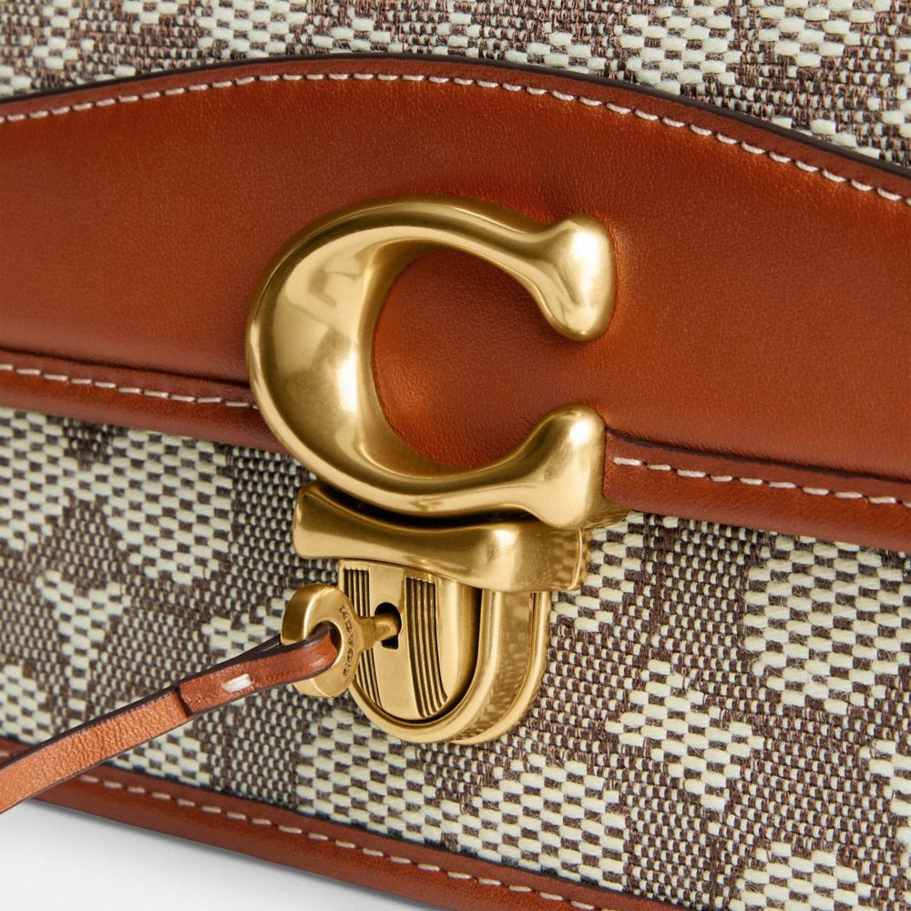 【線上限定】STUDIO 經典 SIGNATURE 20 緹花材質手袋