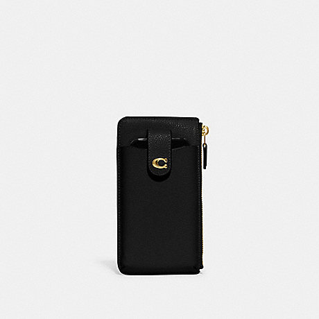 COACH CJ866 Essential Phone Wallet Brass/Black