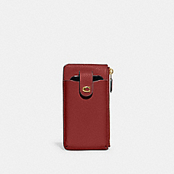 Essential Phone Wallet - CJ866 - Brass/Enamel Red