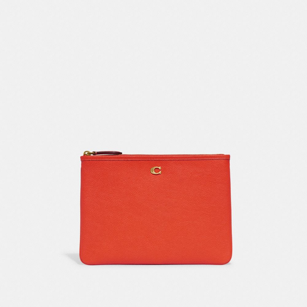 CJ868 - Pouch 28 Brass/Sun Orange