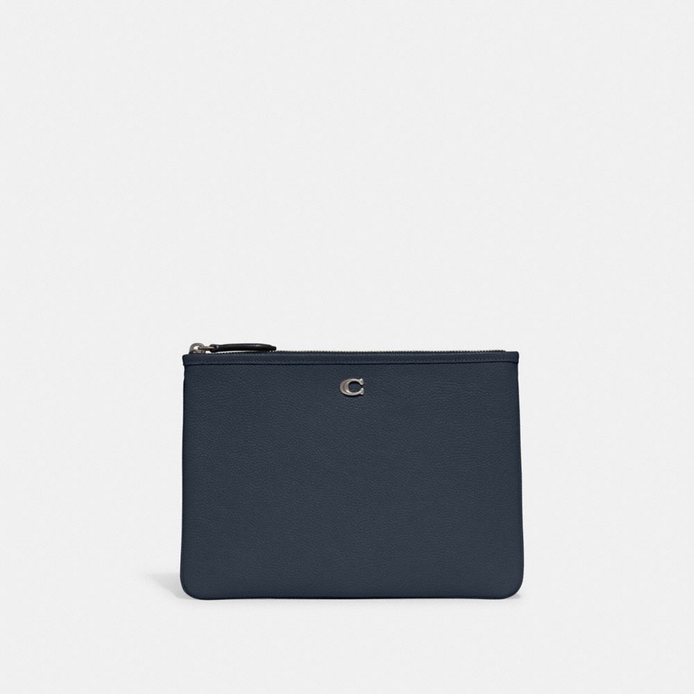 CJ868 - Pouch 28 Silver/Denim