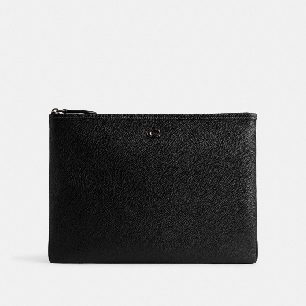 CJ869 - Pouch 33 Pewter/Black