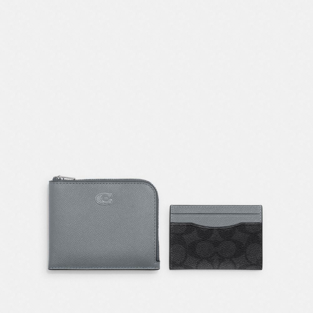 經典 SIGNATURE 帆布三合一皮夾