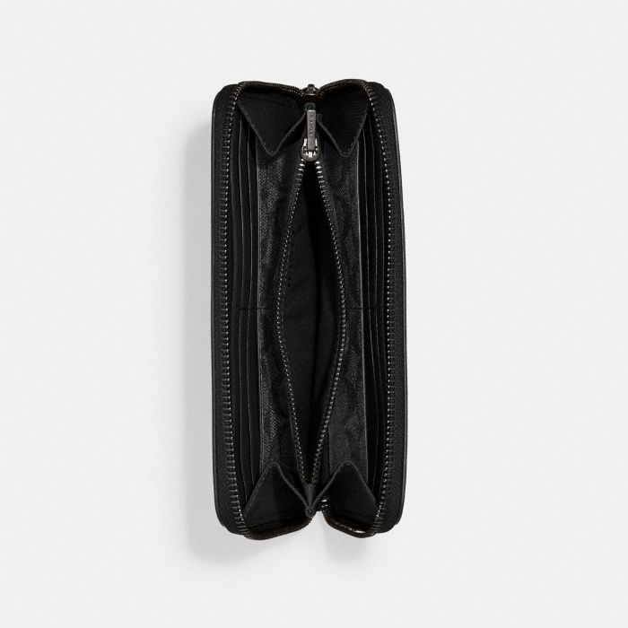 ACCORDION WALLET WITH SIGNATURE CANVAS INTERIOR