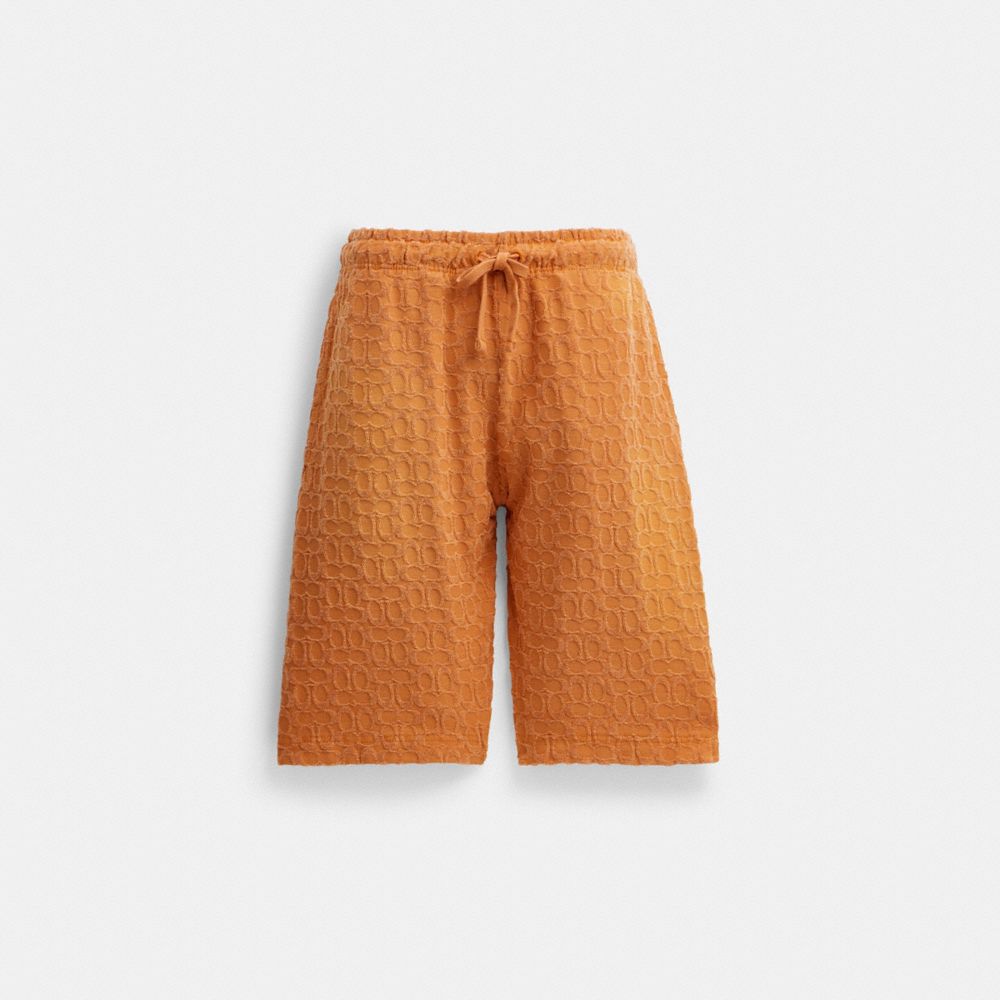 COACH CJ887 Sun Faded Shorts Sun Orange
