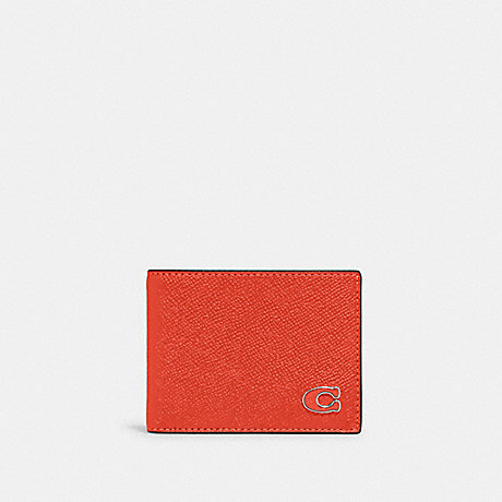 COACH CJ947 Slim Billfold Wallet Sun-Orange