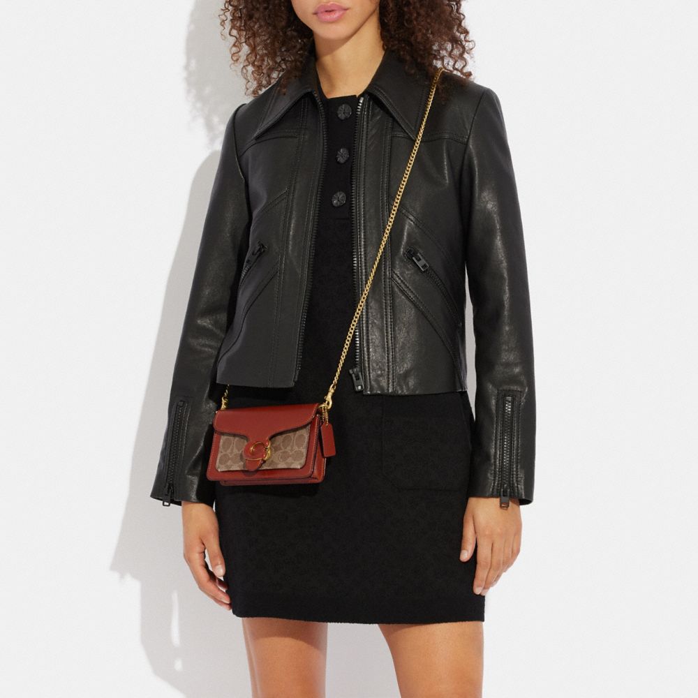 TABBY 經典 SIGNATURE 帆布手腕包