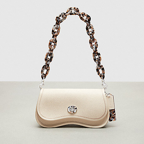 COACH CK113 Wavy Dinky In Coachtopia Leather Cloud