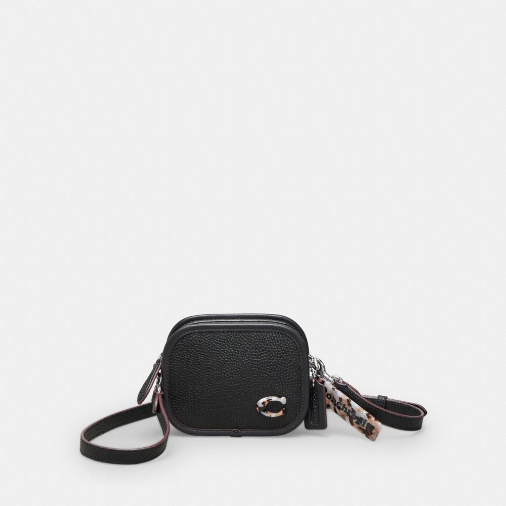 COACH CK117 Mini Crossbody In Coachtopia Leather BLACK