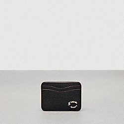 Wavy Card Case In Coachtopia Leather - CK123 - Black
