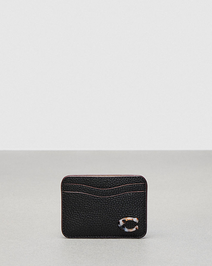 WAVY CARD CASE IN COACHTOPIA LEATHER