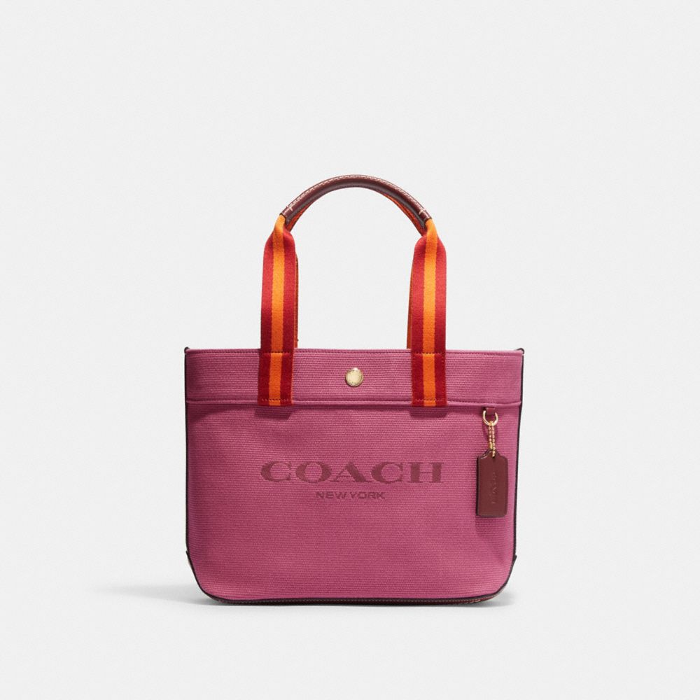 COACH CK168 Small Tote IM/LIGHT RASPBERRY MULTI