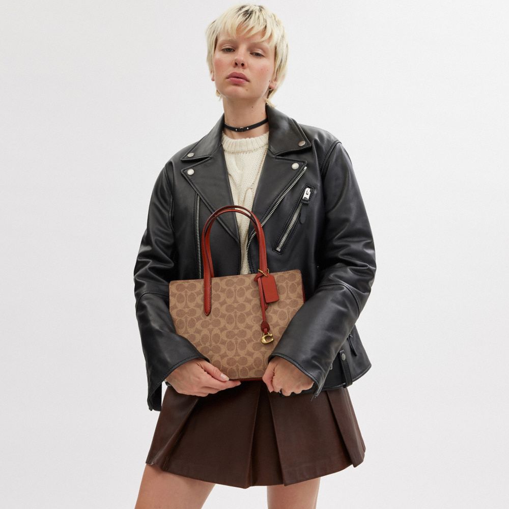 CARTER CARRYALL 28 經典 SIGNATURE 帆布手袋