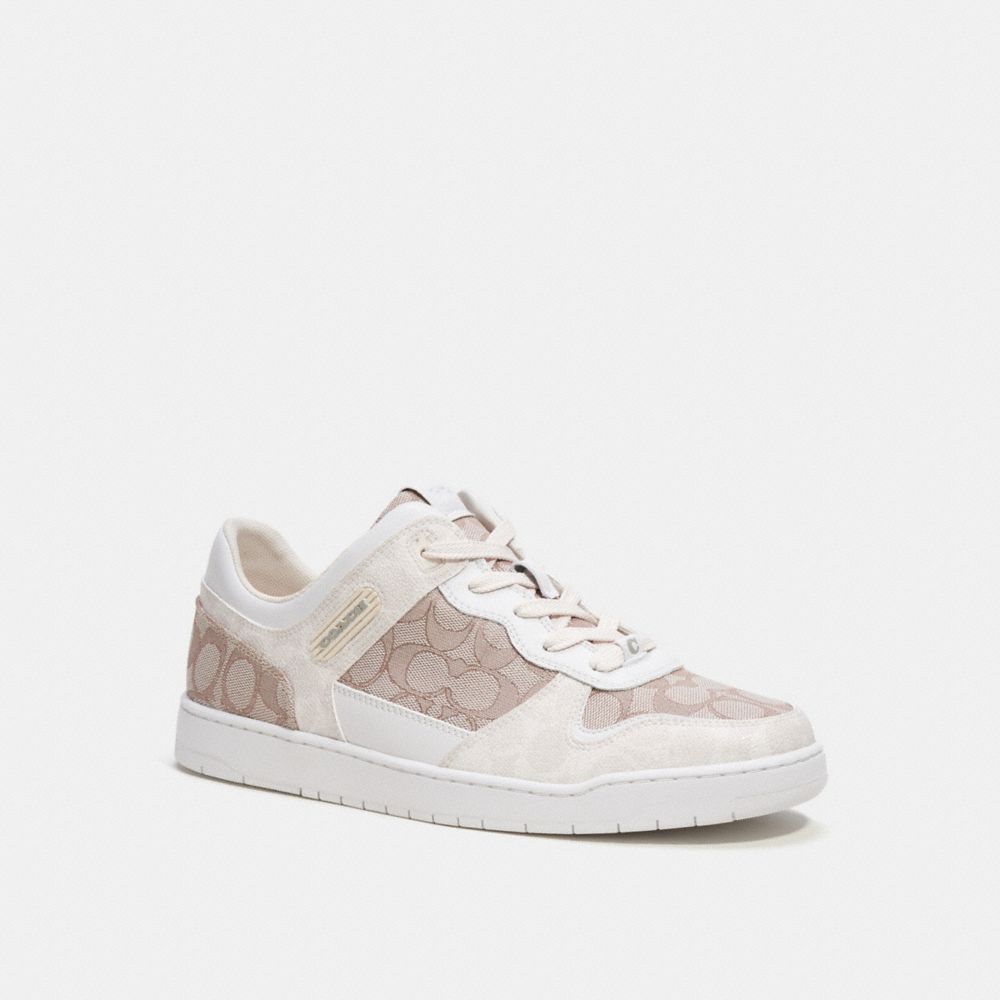 COACH Official Site Official page | C201 SNEAKER IN SIGNATURE JACQUARD