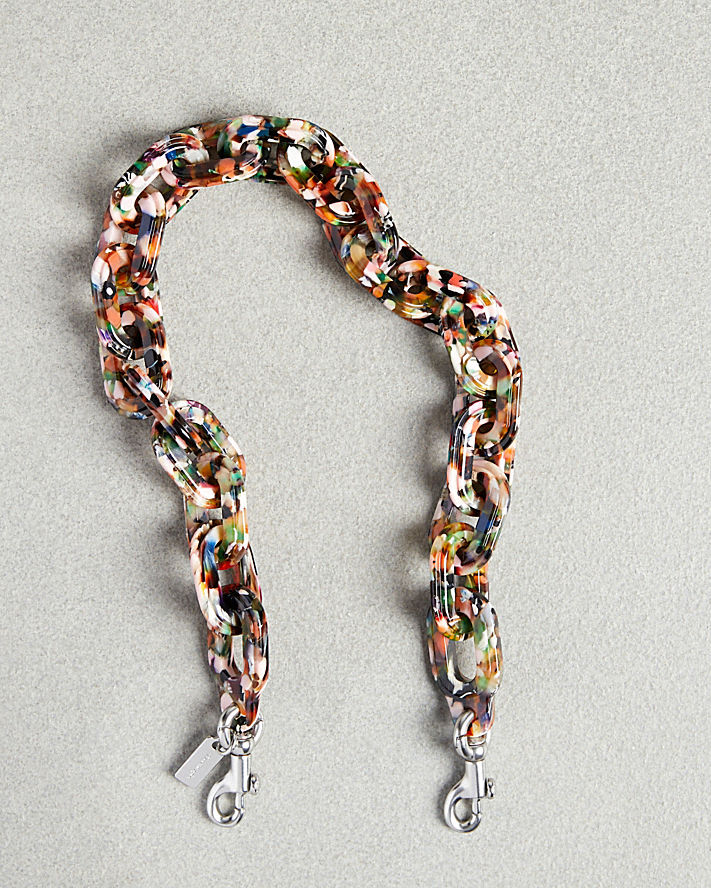 SHORT CHAIN STRAP IN 70% RECYCLED RESIN