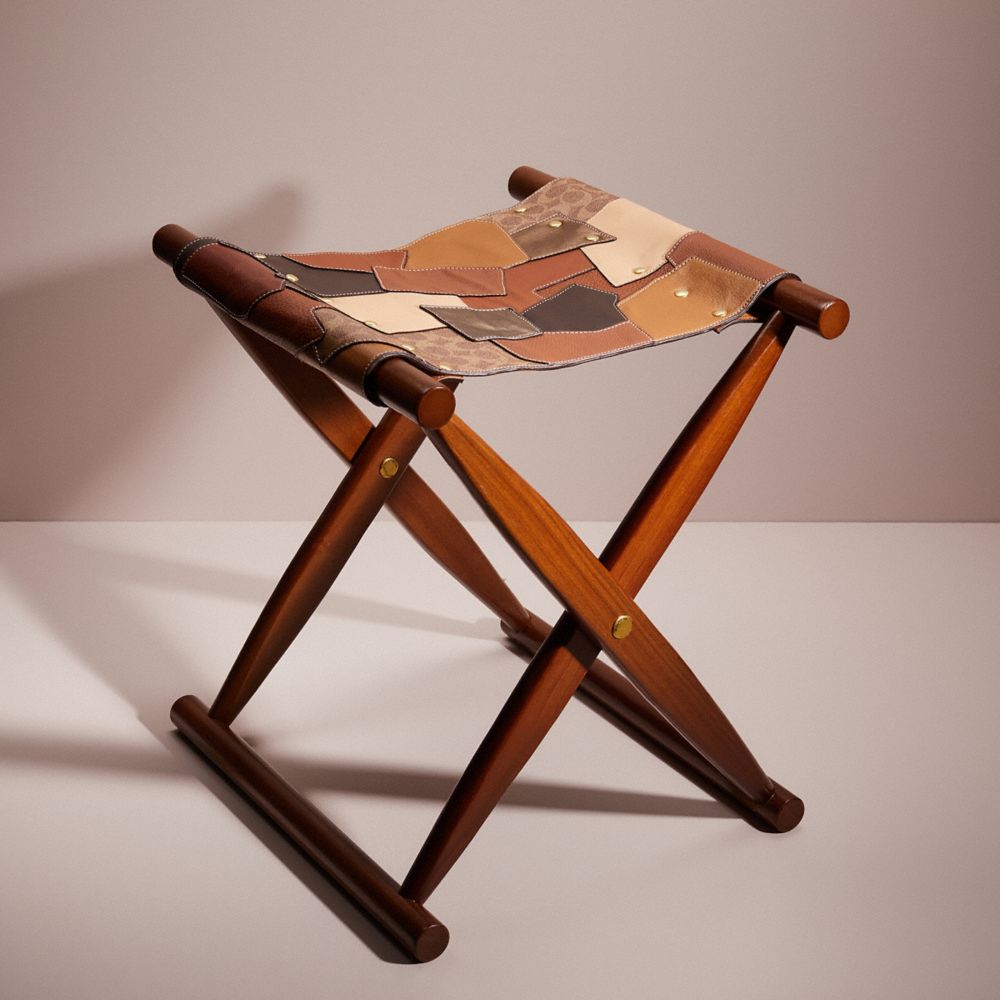 CK617 - Remade Folding Chair Brown/Multi