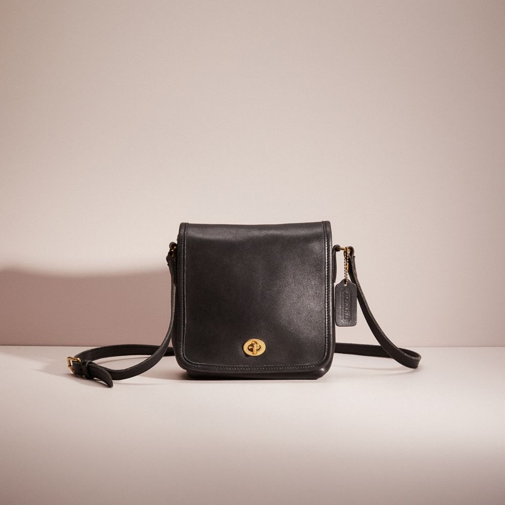 CK638 - Vintage Companion Flap Bag Brass/Black