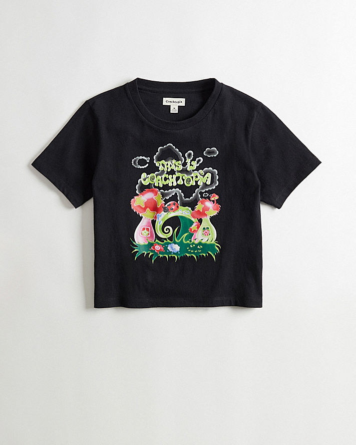 BABY T-SHIRT IN 95% RECYCLED COTTON: THIS IS COACHTOPIA