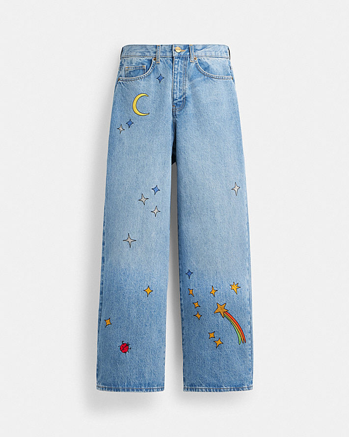 COACH X OBSERVED BY US 90'S FIT DENIM JEANS