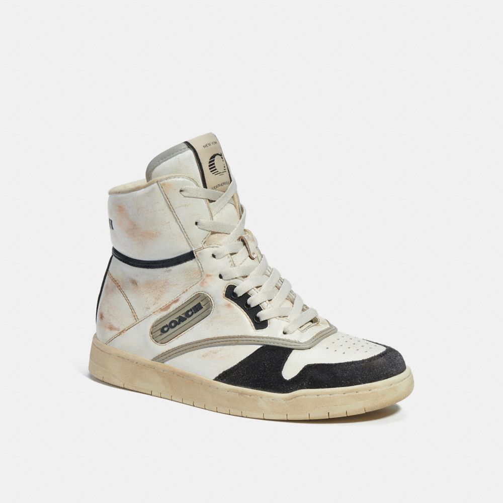 CK812 - High Top Sneaker White/Black