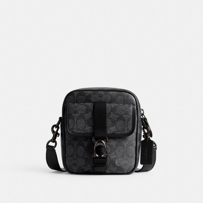 COACH Official Site Official page | BECK CROSSBODY IN SIGNATURE CANVAS