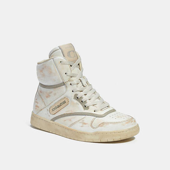 CK972 - High Top Sneaker White/Dove Grey