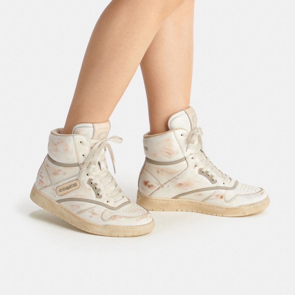 Coach sneakers deals high tops