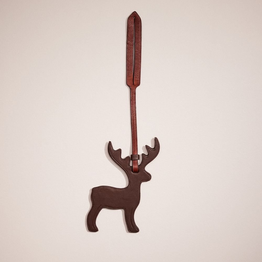 CK976 - Remade Reindeer Bag Charm Brown/Multi