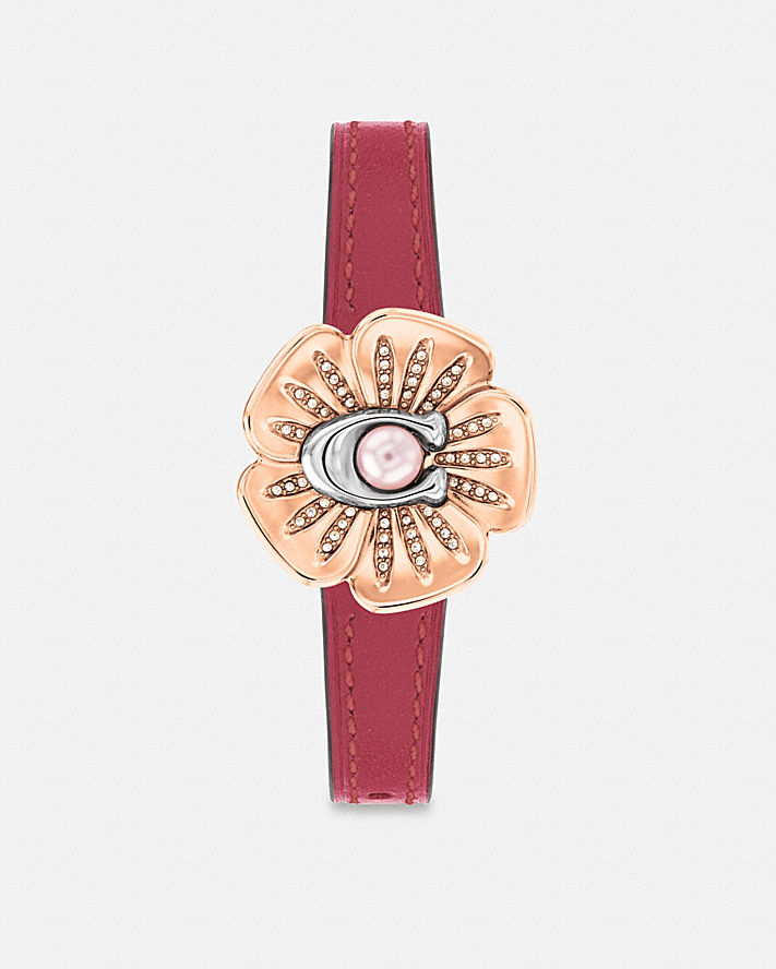 茶香玫瑰手錶，28毫米