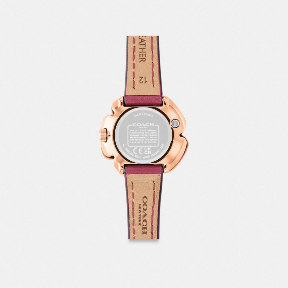 茶香玫瑰手錶，28毫米