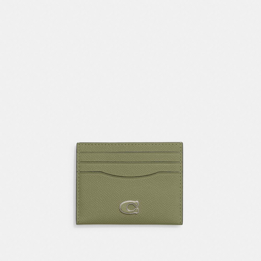 COACH CL253 Card Case MOSS