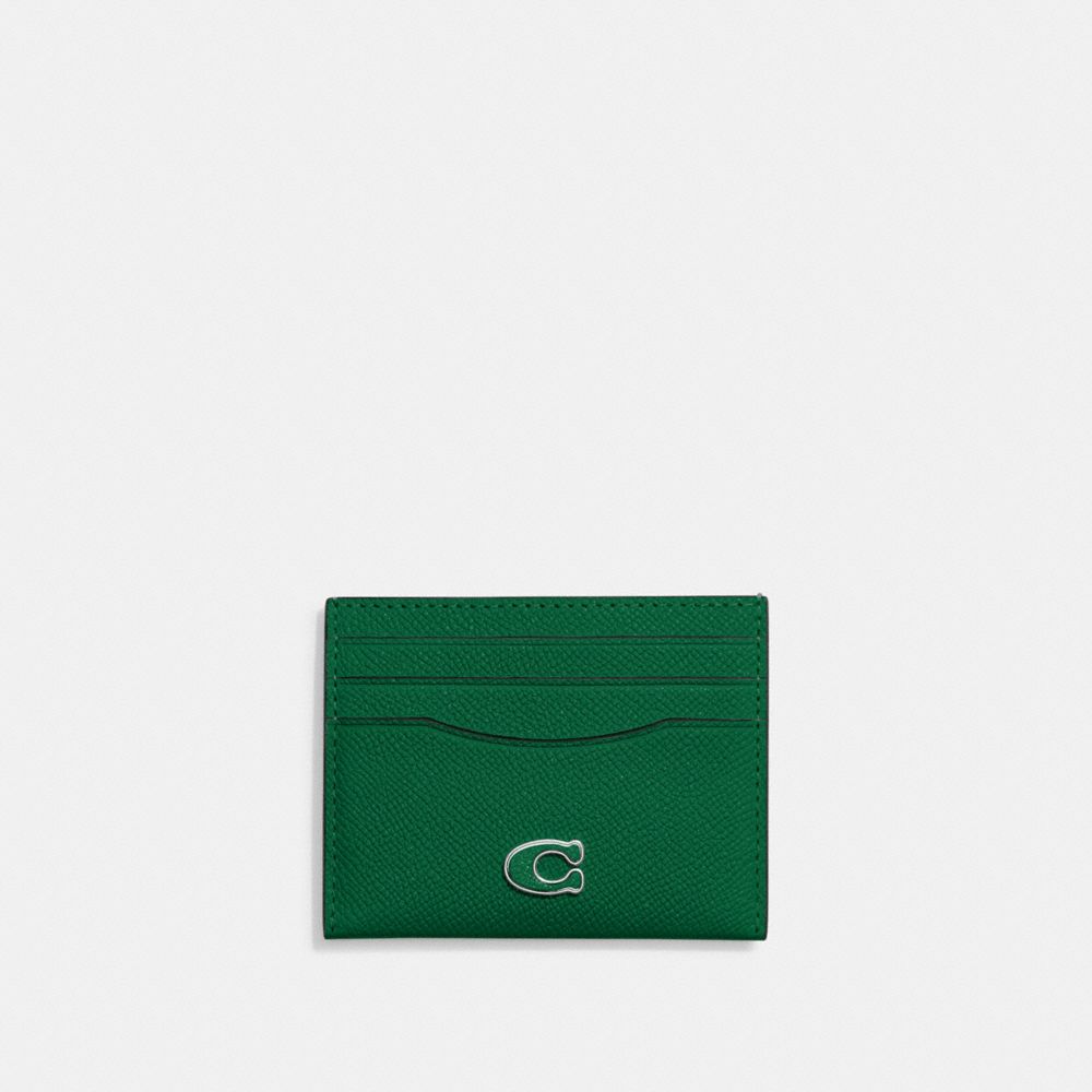 COACH CL253 Card Case Green