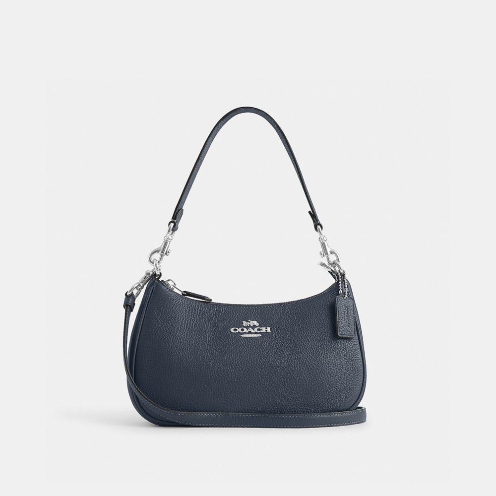 Teri Shoulder Bag - CL404 - Silver/Denim